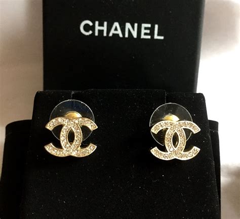 chanel earrings cc uk|chanel earrings original.